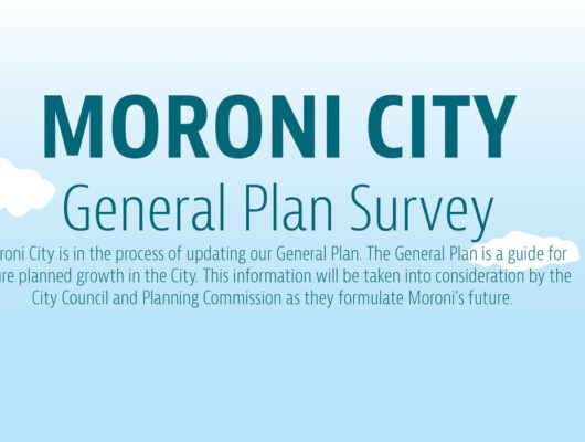 Thumbnail for the post titled: Moroni City General Plan Survey